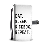 Eat Sleep Kickbox Repeat Wallet (YANG)