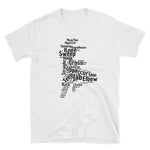 MuayThai/Kickboxing Words Shirt Short-Sleeve Unisex T-Shirt