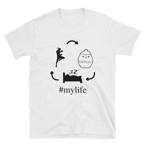 #mylife Muay Thai, Cookies, Sleep Short-Sleeve Unisex T-Shirt